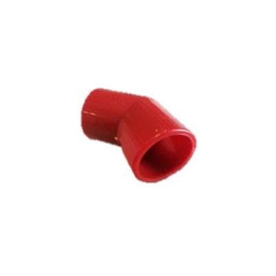 CURVA 45º ABS 25mm (PAQUETE 10 UNIDADES)