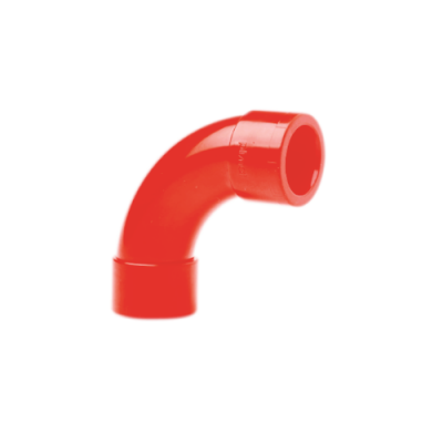 CURVA 90º ABS 25mm (PAQUETE 5 UNIDADES)